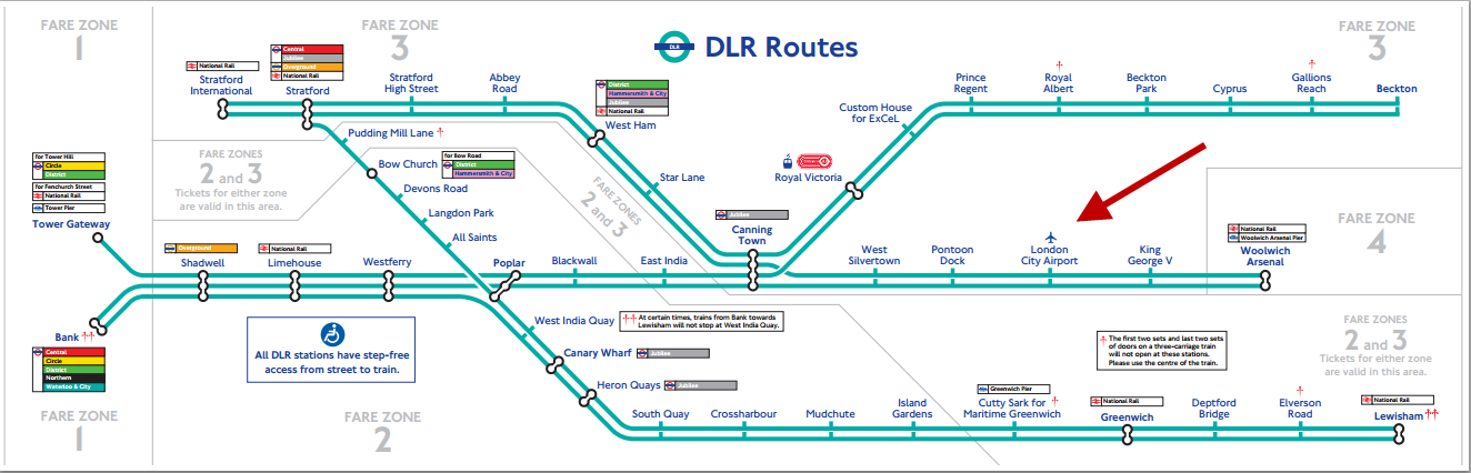 DLR Routes 