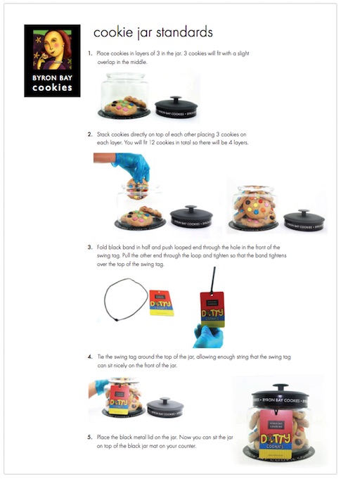 Byron Bay Cookie Jar Merchandising Standards