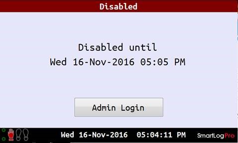 Disable feature