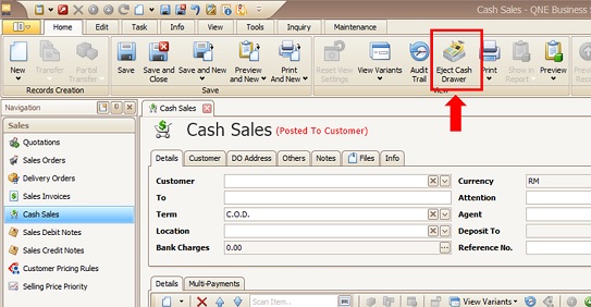 Optimum How To Disable Eject Cash Drawer On Cash Sales