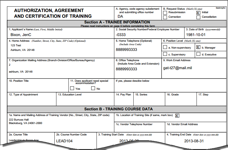 Standard Form 153 Fillable - Printable Forms Free Online