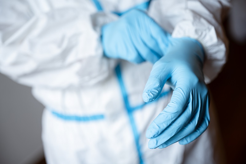 nitrile gloves